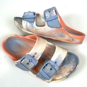 Birkenstock Toddler Girls Sz 9 Arizona EVA Sandals Multicolored Foam Lightweight